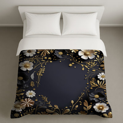 Housse de couette Floral Bedding Decor Art Deco