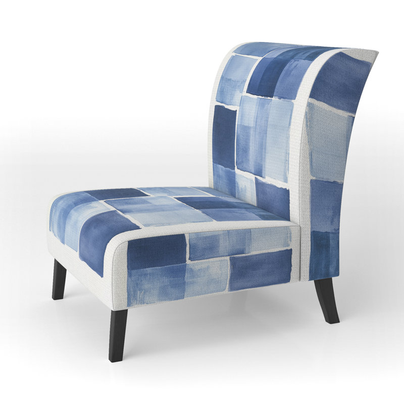 Fauteuil de chambre Abstract Modern, Slipper Armless