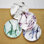 Marble China Appetizer Plate