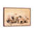 Classic Brown Wood Framed