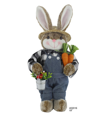 19" Farmer Brown Bunny F31DD0E6F9BF4BD797B1549BBC97880F