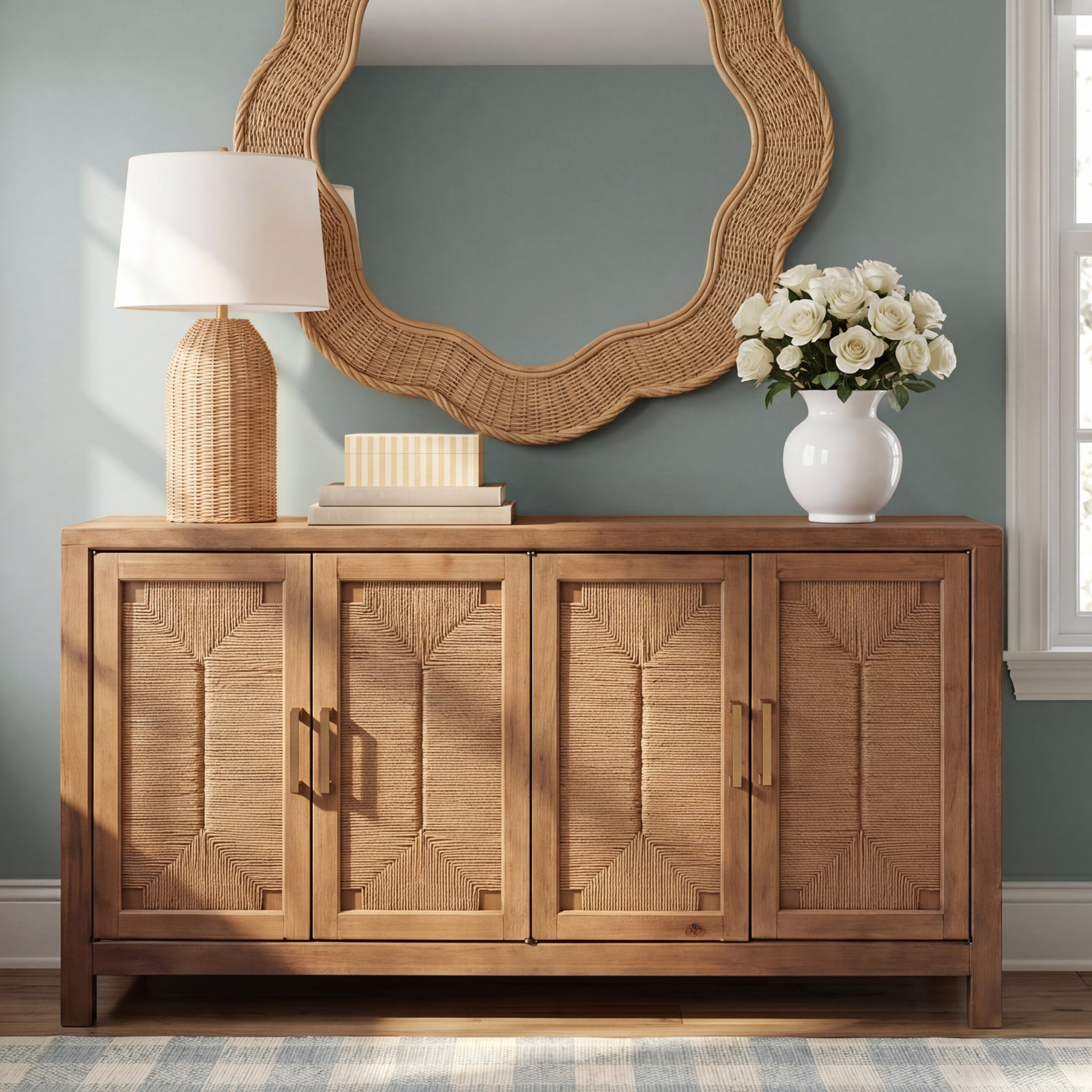 Ricci Oak Buffet Table