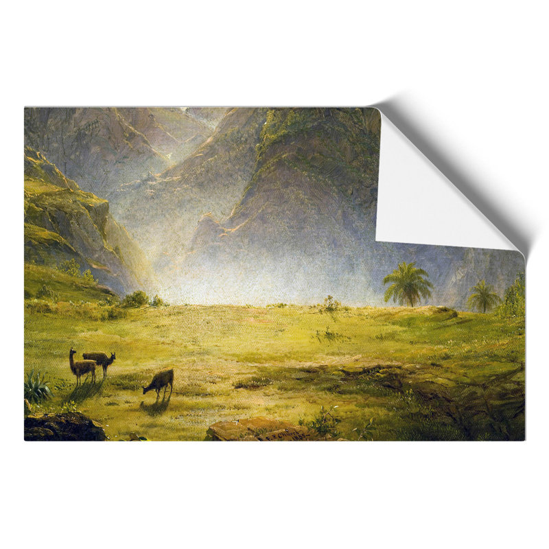 The Andes of Ecuador by Frederic Edwin Church - Frameless Print, 42cm H x 59cm W x 0.1cm D