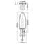 Carnanreagh Steel Candle Wall Light
