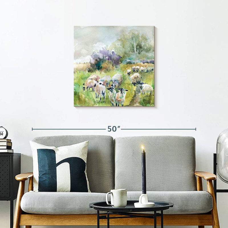 Brampt Spring Flock, 24" H x 24" W