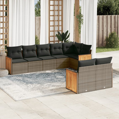Ensemble de canapé de jardin Vidaxl