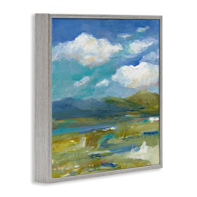 «All Its Beauty Landscape», art de la giclée encadrée par Lanie Loreth, H 17 po x l 17 po, Estampe numérique Farmhouse
