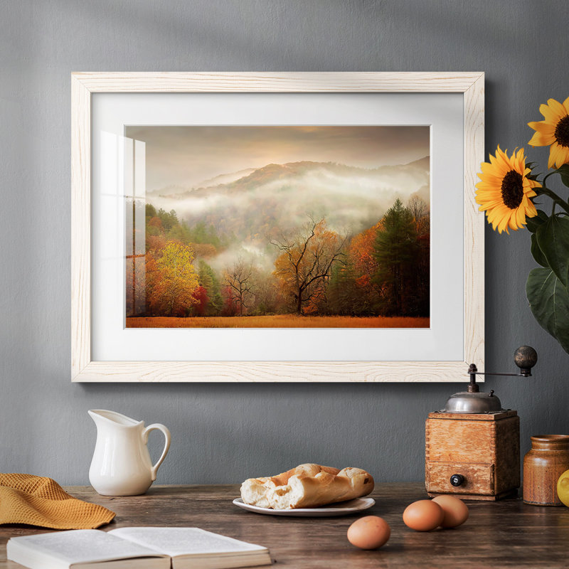 Étude de photographie brume d'automne, Blanc, H 18 po x l 26 po x P 1,5 po