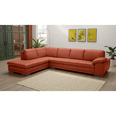 Canapé modulaire en cuir 2 pièces Nottingham