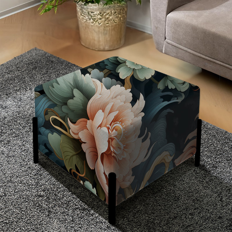 Dragon symbolisme - repose-pieds carré japonais