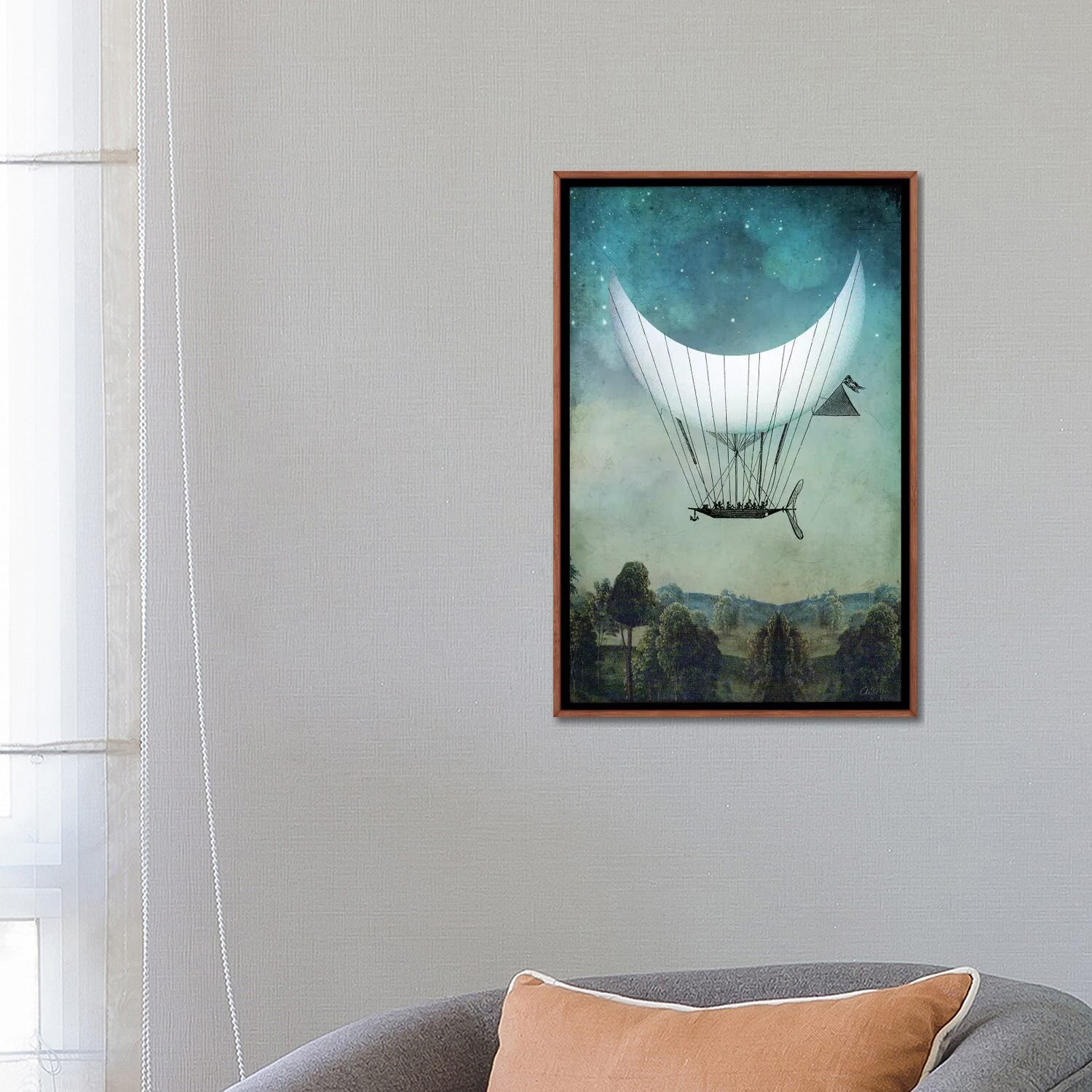 Bless international The Moonship Framed by Catrin Welz-Stein Print Wayfair