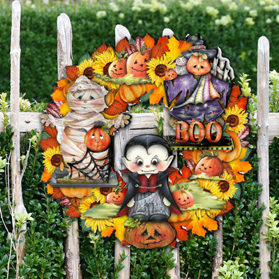 Wood Halloween Decoration
