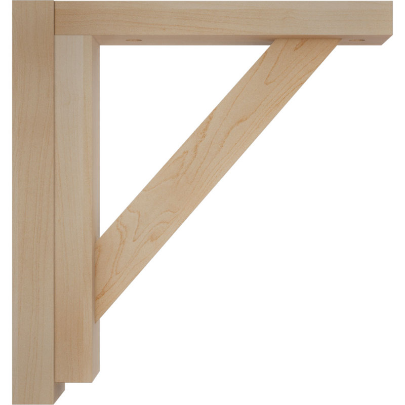 Support de tablette traditionnel, Érable, H 8,25 po x l 2,50 po x P 8,75 po
