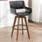 Modern Faux Leather Upholstered Swivel Stools-46686337-46686398