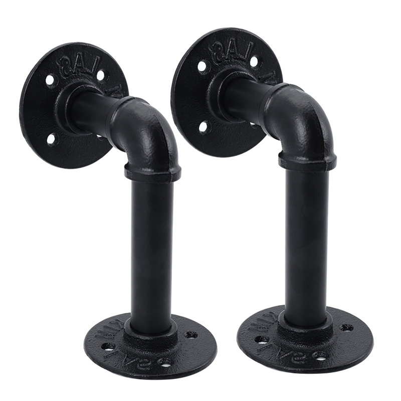 L-Shaped Iron Bracket Shelf