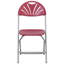 Plastic Fan Back Folding Chair-99620370