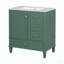 Meuble-lavabo simple 30 po avec plateau Solmayra-444434334