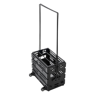 Heavy-Duty Rolling Tennis Ball Hopper Cart with Wheels (80-Ball Capacity) – Portable Collection Basket for Training and Storage