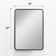 Surface-mounted/Recessed Mirror Cabinet with Mirror with Adjustable Shelf