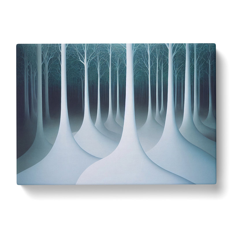 Magnetic Forest - Wrapped Canvas Print, 40cm H x 60cm W x 3cm D