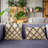 Geometric Linen Outdoor Throw Pillow-72585526
