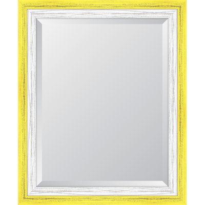Brodnax Wood Rectangle Wall Mirror