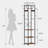 Freestanding 12-hook Coat Rack With Shoes Shelves-410131753