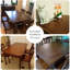 Table de salle à manger rectangulaire en bois manufacturé-1643129717