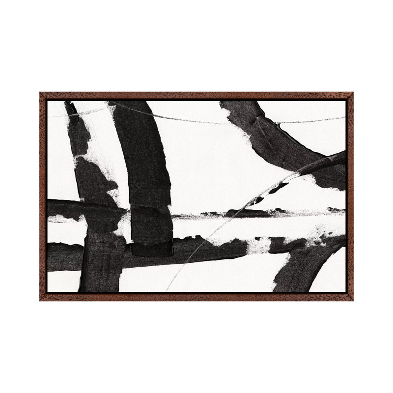Obsidian Harmony I, Classic Wood Floater Framed, 66.04 cm H x 45.72 cm W