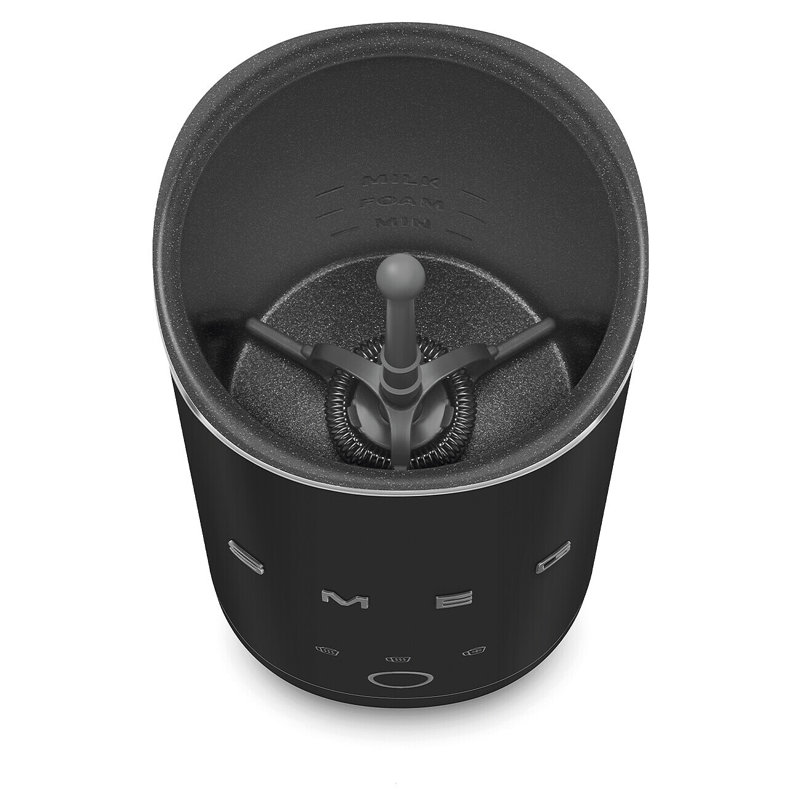 Mousseur à lait Smeg, Matte Black