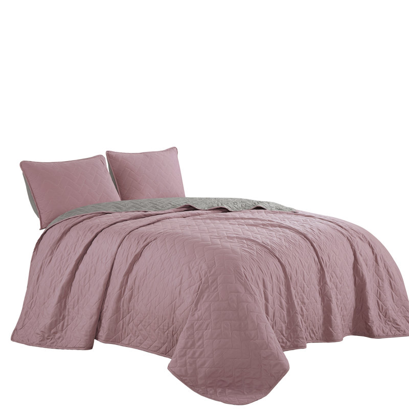 Emre Coverlet, Queen Coverlet/Bedspread + 2 Standard Shams