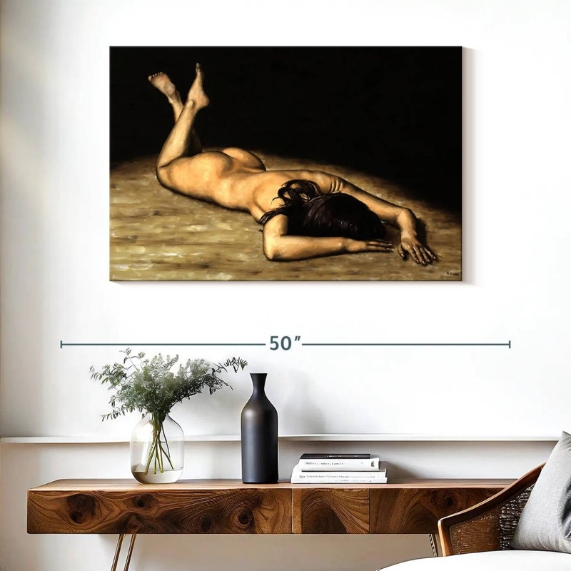 Leisha Dejection, 26" H x 39" W