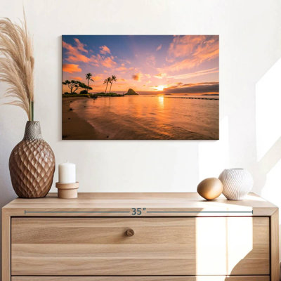 Coucher de soleil tropical Gillard Hawaii