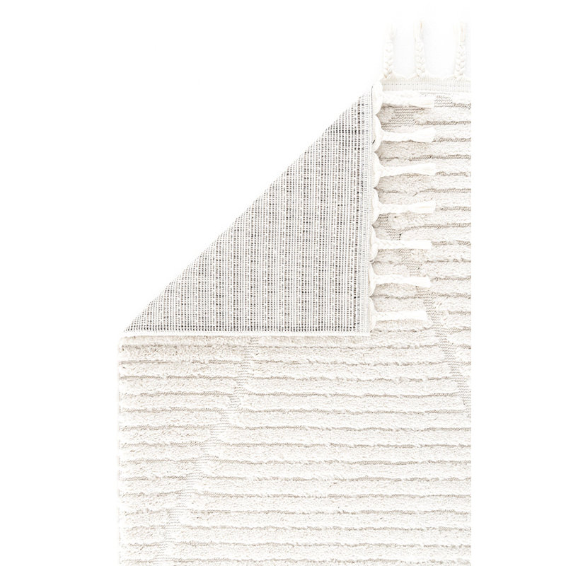 Schrie Machine Made Indoor / Outdoor Area Rug, Rectangle 5'3" x 8'2"