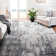 Nodarse Machine Woven Polyester Abstract Area Rug