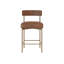 Seneca Upholstered Stool with Metal Frame