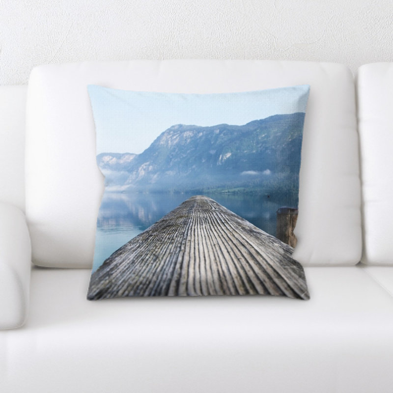 Microsuede Reversible Throw Pillow
