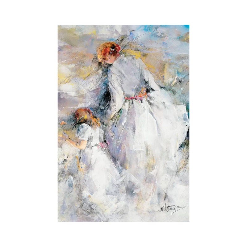My Girl by Willem Haenraets - Wrapped Canvas Painting, 20.32 cm H x 30.48 cm W