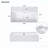 Frohlinde 21.6 " W Wall Mounted 1 Single Vanity Bathroom Vanity With Ceramic Top