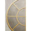 Anacari Metal Flat Wall Mirror