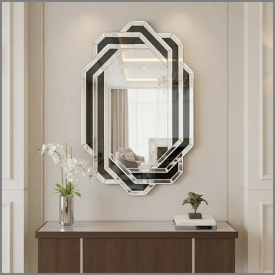 Miroir décoratif mural pour salle de bain