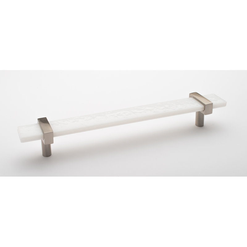 Adjustable 9" Length Bar Pull, Satin Brass/Black, 9"