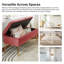 Banc de rangement rembourré en velours Kajana-1744313860