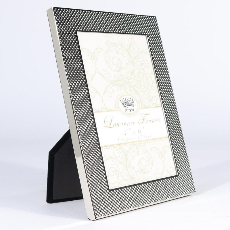 Cadre photo Turley, 4 po x 6 po, Argent
