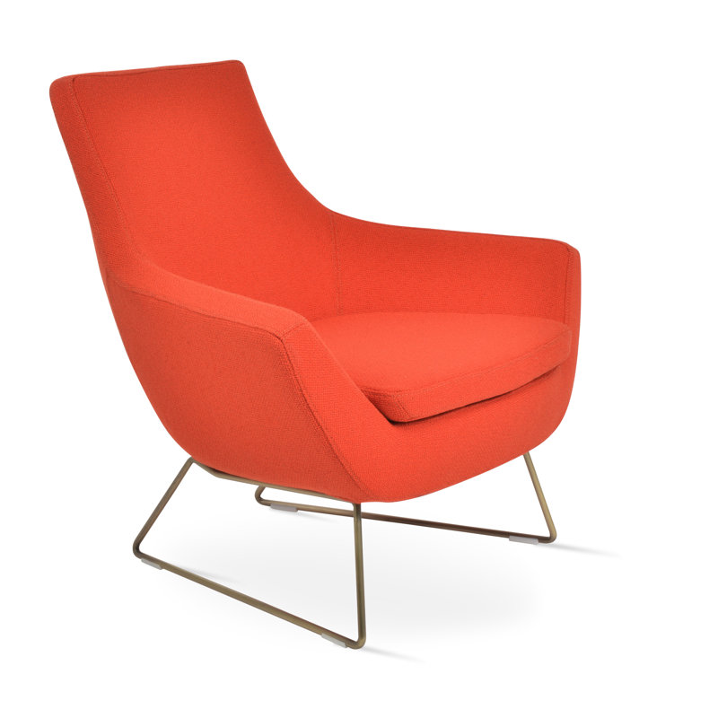 Méridienne Rebecca, Boucle orange