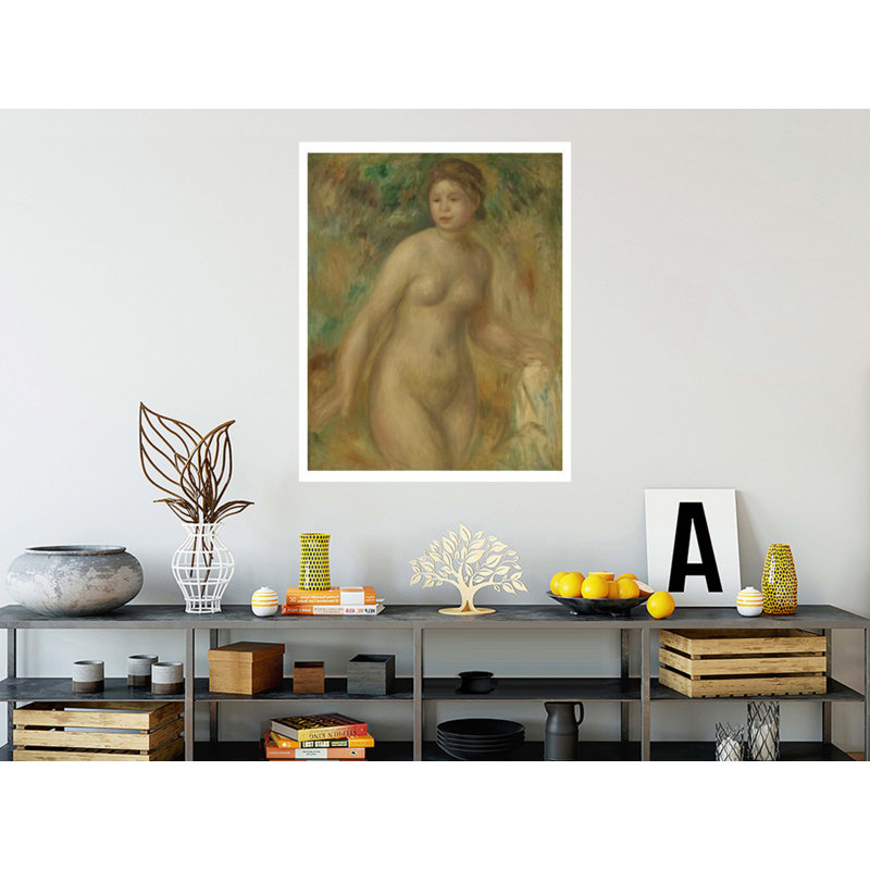 «Nude» par Pierre-Auguste Renoir - Estampe numérique, H 40 po x l 32 po