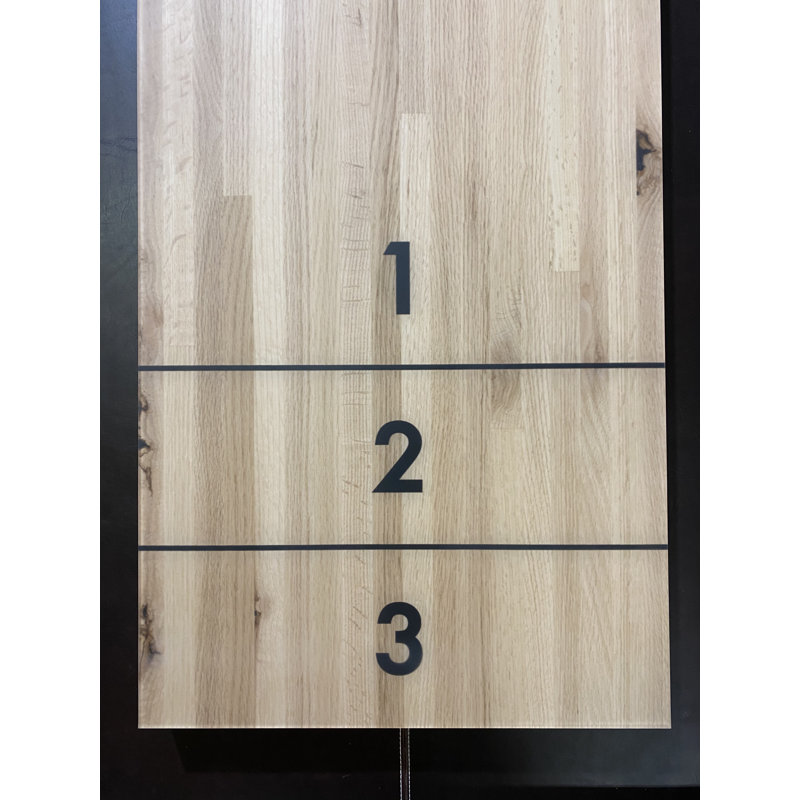 Table de jeu de palets industrielle, Chêne, 14 pi