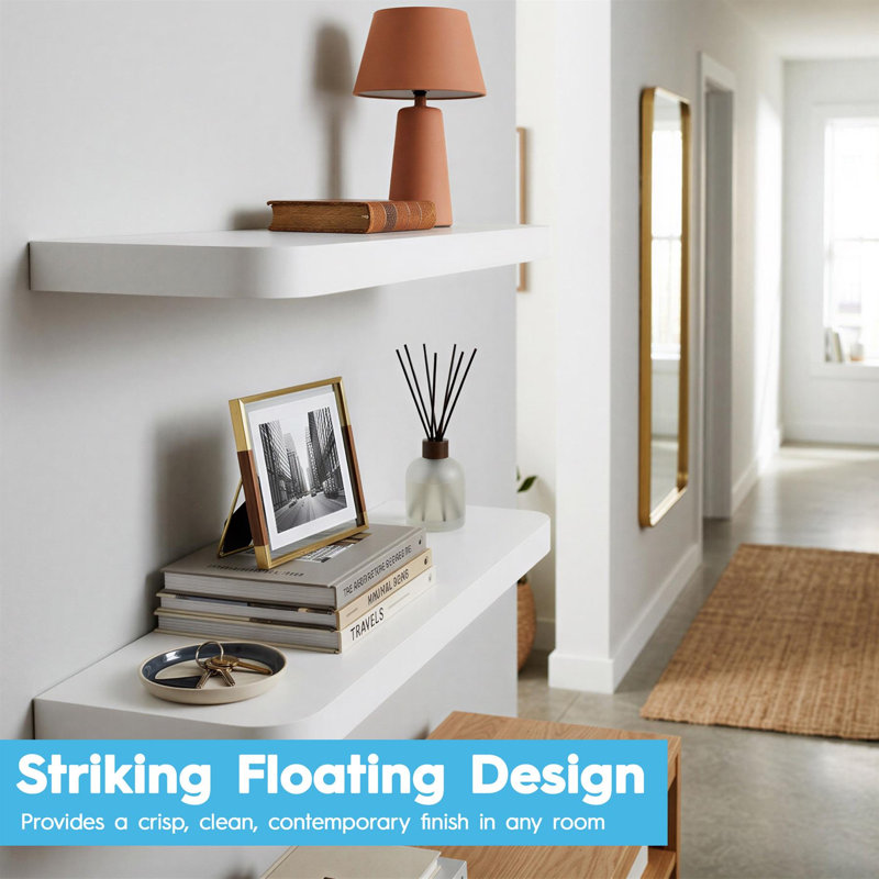 Floating Shelf, Black