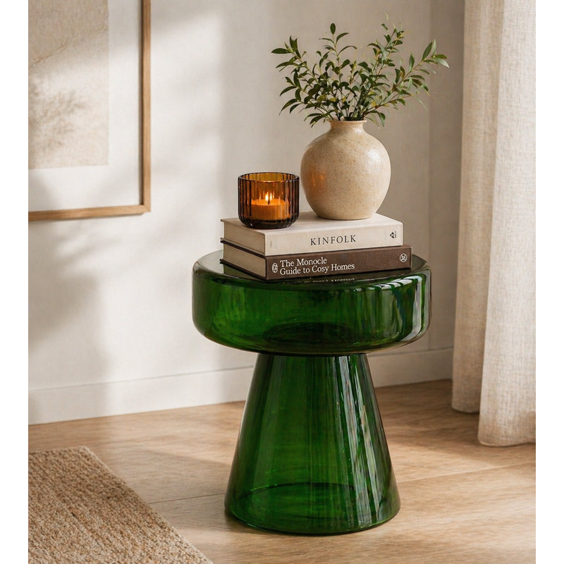 Table en verre Briar Emerald