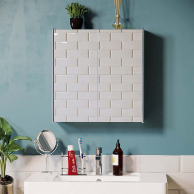 Aadhith Wall Mounted Required Bathroom Cabinet